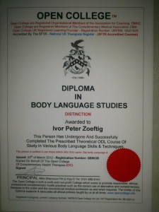 Kinesics Diploma